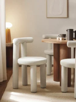 Fluwelen stoel Calan^Westwing Collection Clearance