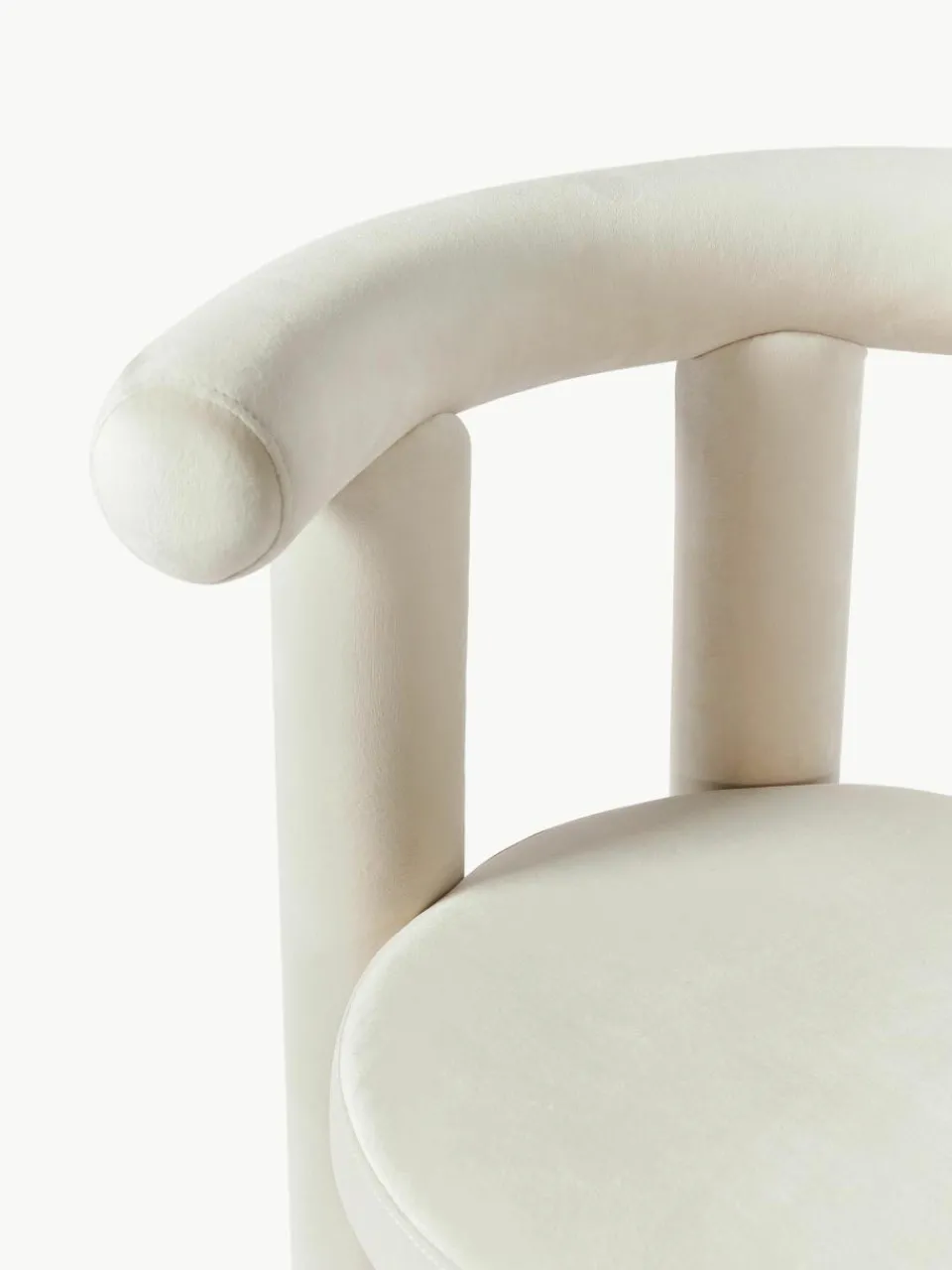 Fluwelen stoel Calan^Westwing Collection Clearance