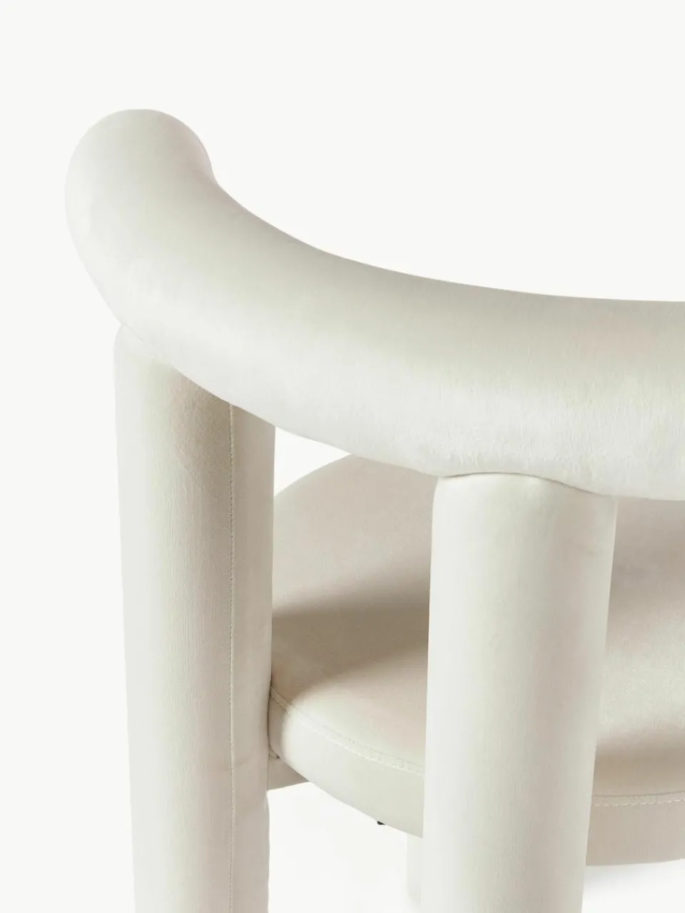 Fluwelen stoel Calan^Westwing Collection Clearance