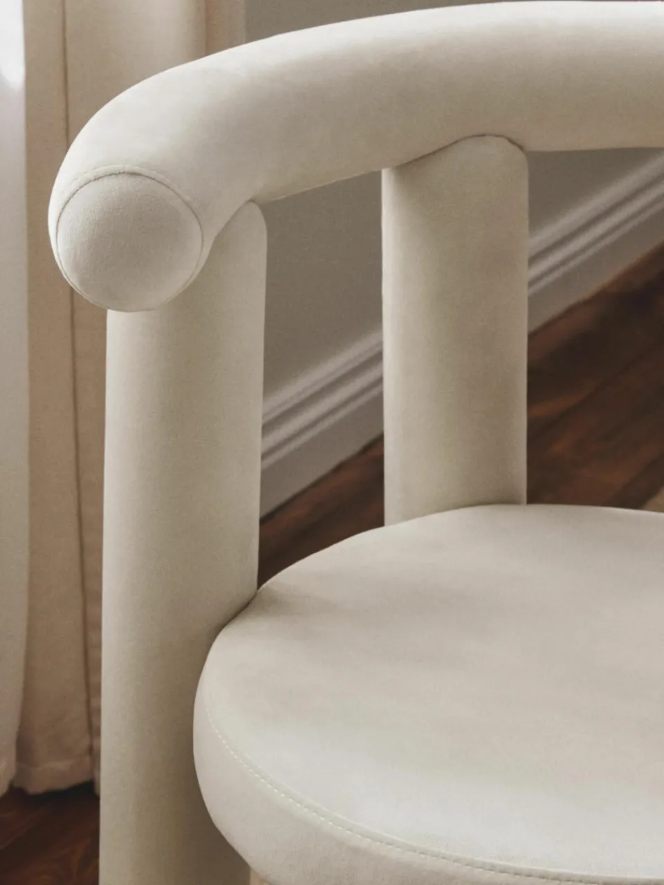 Fluwelen stoel Calan^Westwing Collection Clearance