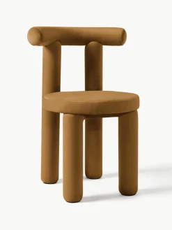 Fluwelen stoel Calan^Westwing Collection Online