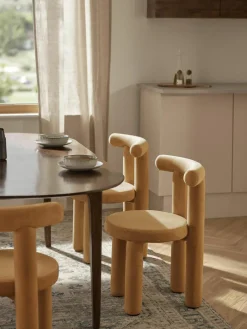 Fluwelen stoel Calan^Westwing Collection Online