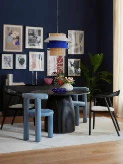 Fluwelen stoel Calan^Westwing Collection Hot
