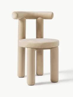 Fluwelen stoel Calan^Westwing Collection Online