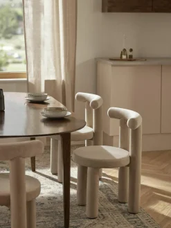 Fluwelen stoel Calan^Westwing Collection Online