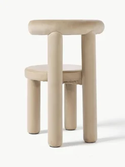 Fluwelen stoel Calan^Westwing Collection Online