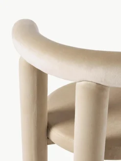 Fluwelen stoel Calan^Westwing Collection Online