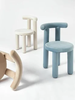 Fluwelen stoel Calan^Westwing Collection Online