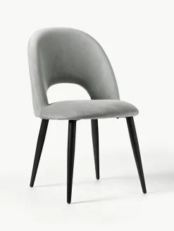 Fluwelen stoel Rachel^Westwing Collection Outlet