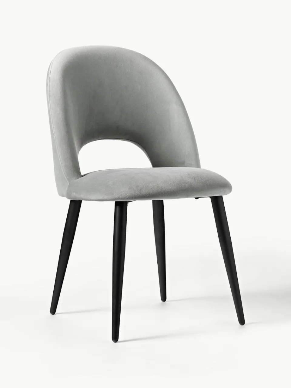 Fluwelen stoel Rachel^Westwing Collection Outlet