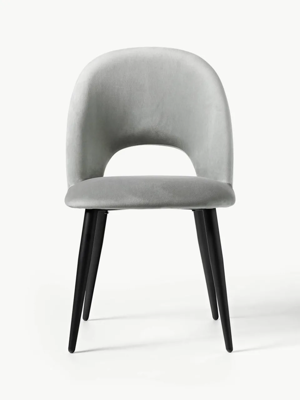 Fluwelen stoel Rachel^Westwing Collection Outlet