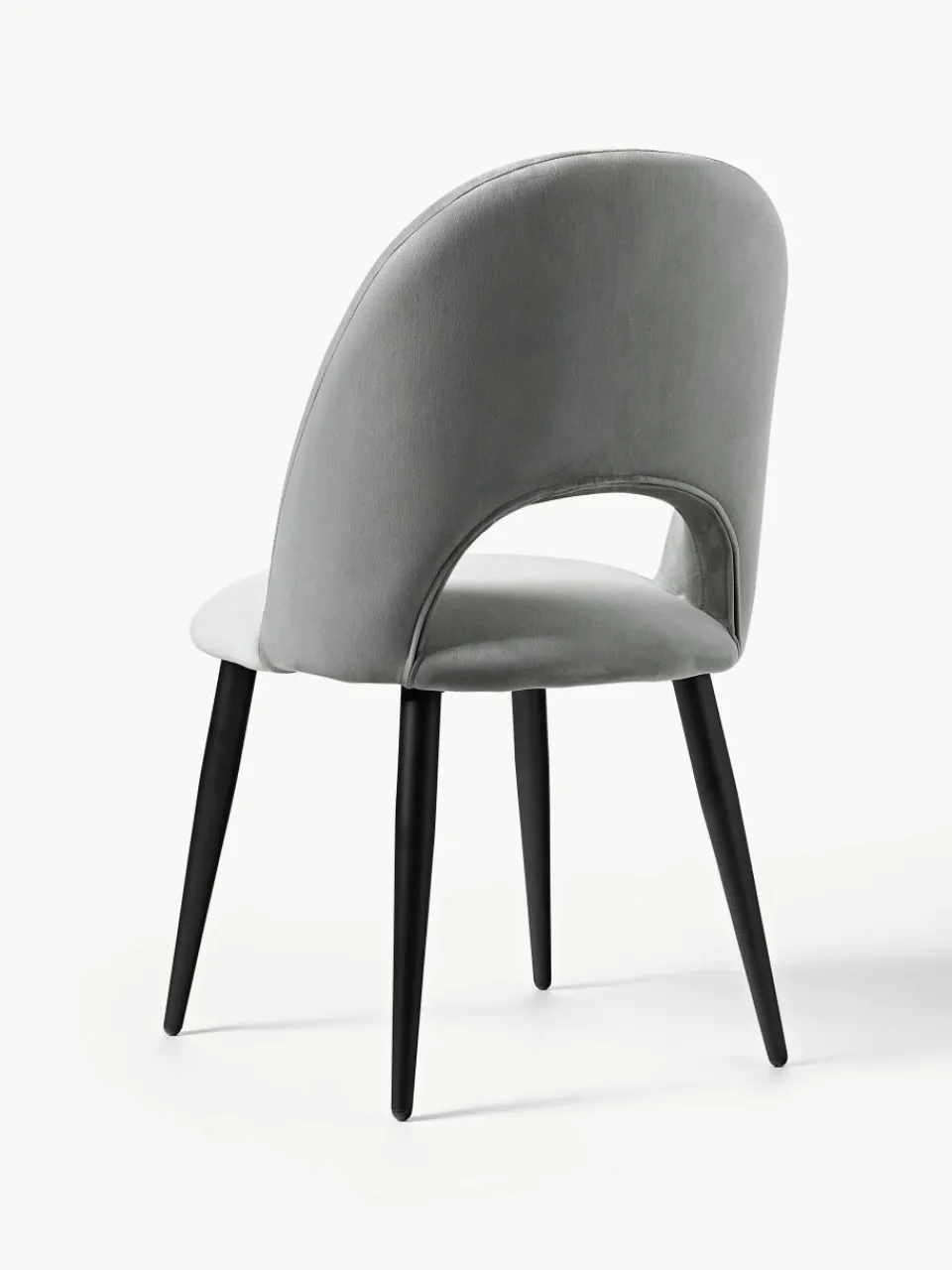 Fluwelen stoel Rachel^Westwing Collection Outlet