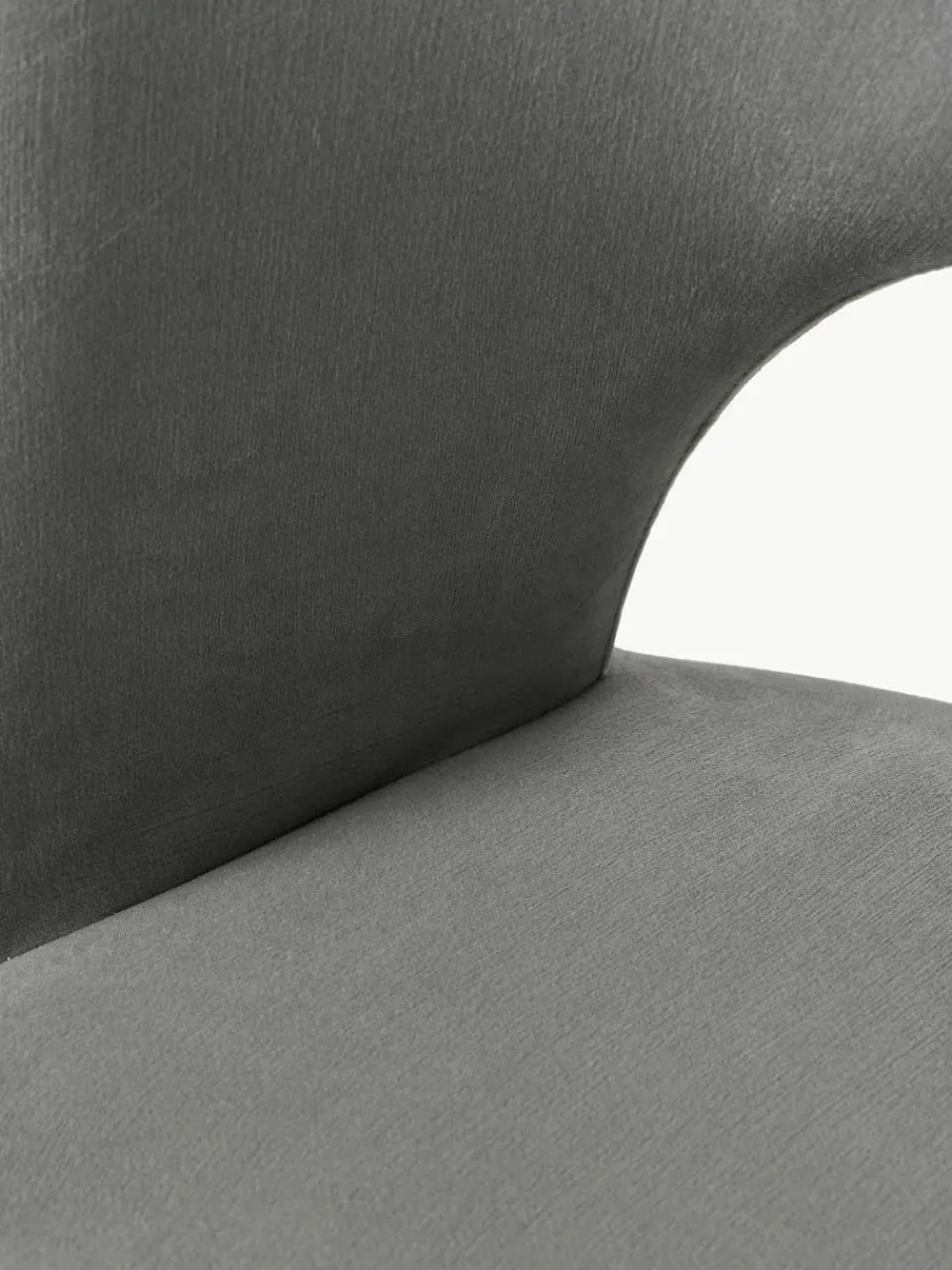 Fluwelen stoel Rachel^Westwing Collection Outlet