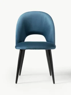 Fluwelen stoel Rachel^Westwing Collection Outlet