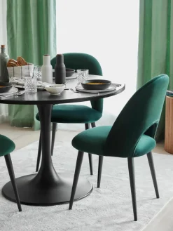 Fluwelen stoel Rachel^Westwing Collection Outlet