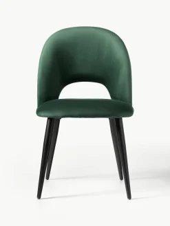 Fluwelen stoel Rachel^Westwing Collection Outlet