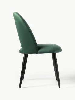 Fluwelen stoel Rachel^Westwing Collection Outlet