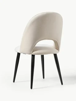 Fluwelen stoel Rachel^Westwing Collection Sale