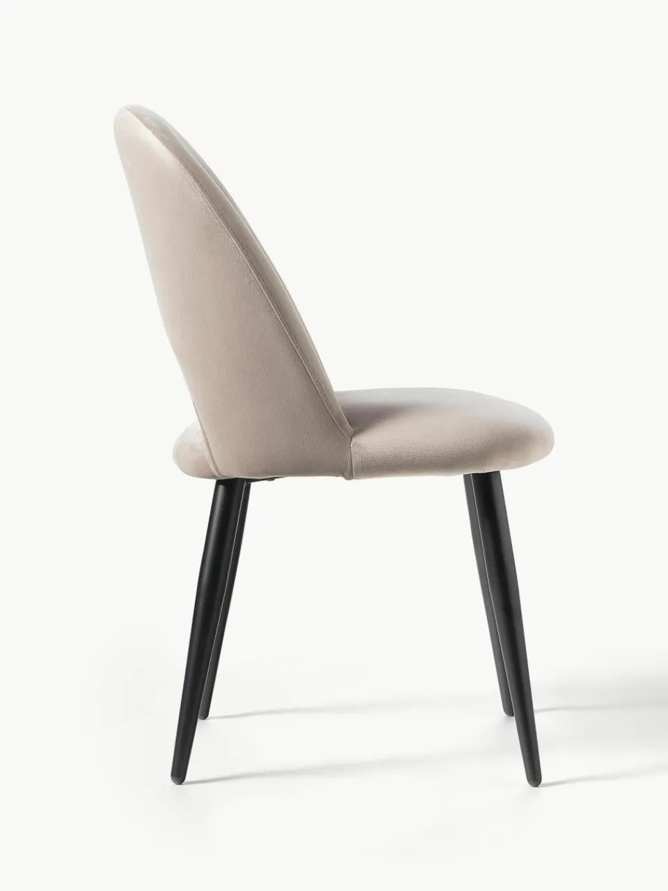 Fluwelen stoel Rachel^Westwing Collection Fashion