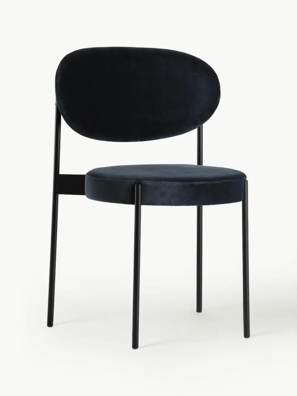 Fluwelen stoel Series 430, design Verner Panton^Verpan Online