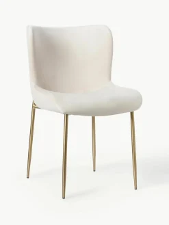 Fluwelen stoel Tess^Westwing Collection Discount