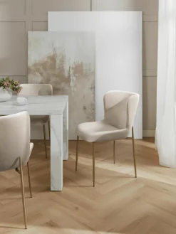 Fluwelen stoel Tess^Westwing Collection Discount
