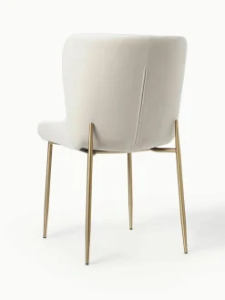 Fluwelen stoel Tess^Westwing Collection Discount