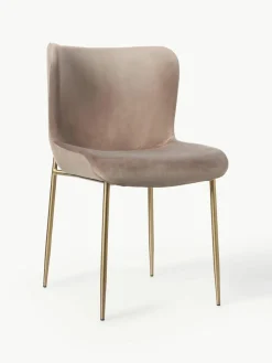 Fluwelen stoel Tess^Westwing Collection Discount