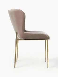 Fluwelen stoel Tess^Westwing Collection Discount