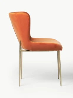Fluwelen stoel Tess^Westwing Collection New