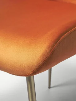 Fluwelen stoel Tess^Westwing Collection New