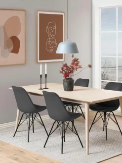 Fluwelen stoelen Eris, 2 stuks^Westwing Hot