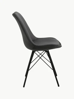 Fluwelen stoelen Eris, 2 stuks^Westwing Hot