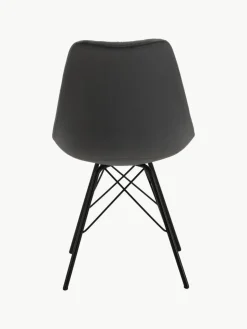 Fluwelen stoelen Eris, 2 stuks^Westwing Hot