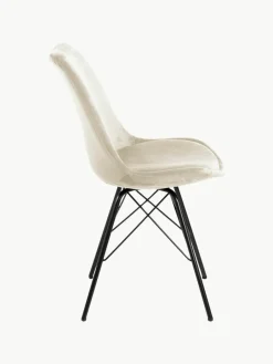 Fluwelen stoelen Eris, 2 stuks^Westwing Online