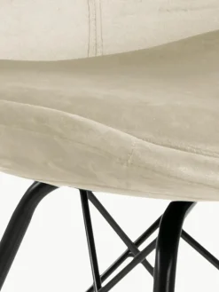 Fluwelen stoelen Eris, 2 stuks^Westwing Online