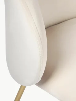 Fluwelen stoelen Luisa, 2 stuks^Westwing Collection Sale