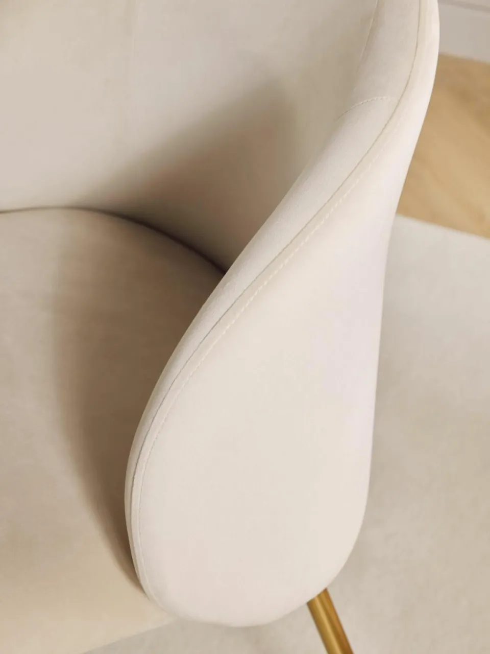 Fluwelen stoelen Luisa, 2 stuks^Westwing Collection Sale