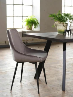Fluwelen stoelen Sierra, 2 stuks^Rowico Best
