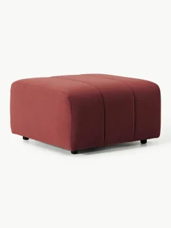 Fluwelen voetenbank Lena^Westwing Collection Best
