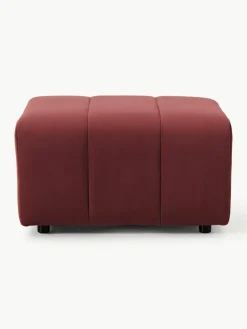 Fluwelen voetenbank Lena^Westwing Collection Best