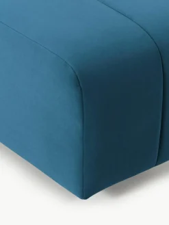 Fluwelen voetenbank Lena^Westwing Collection Sale