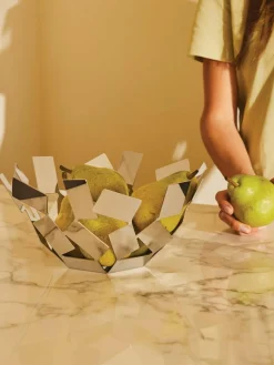 Fruitschaal La Stanza van edelstaal^ALESSI Hot
