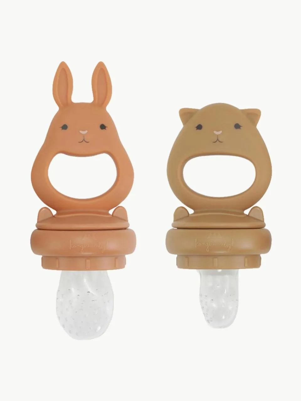 Fruitzuiger Bunny, set van 2^Konges Slojd Online