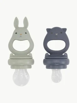 Fruitzuiger Bunny, set van 2^Konges Slojd Hot