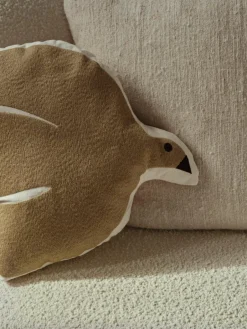 Geborduurd kussen Swif Bird van biokatoen^ferm LIVING Kids Outlet
