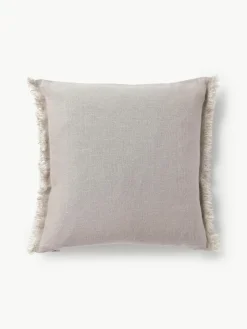 Geborduurde fluwelen kussenhoes Elefco^Westwing Collection New