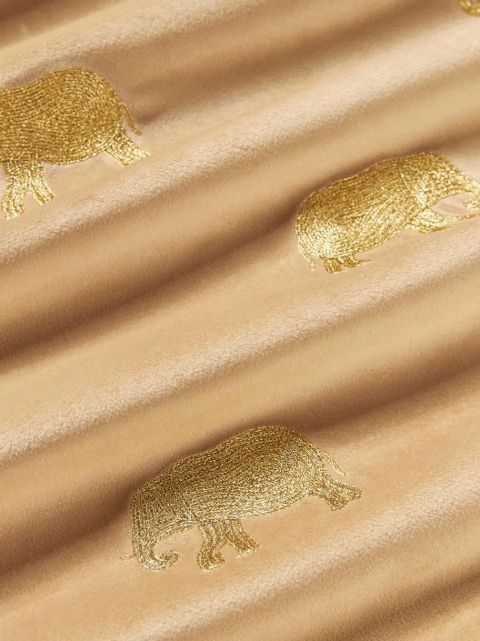 Geborduurde fluwelen kussenhoes Elefco^Westwing Collection Fashion