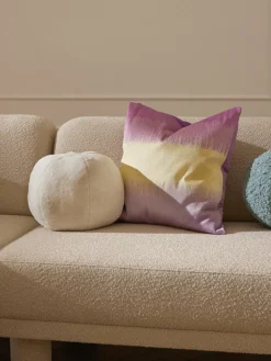 Geborduurde kussenhoes Kelby met kleurverloop^Westwing Collection Hot