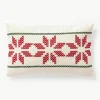 Geborduurde kussenhoes Rebeca met kerstmotief^Westwing Collection Online